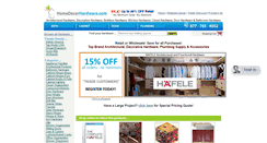 Desktop Screenshot of homedecorhardware.com